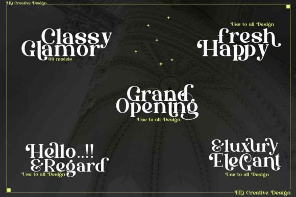 Grand Majestic Font - Preview 1