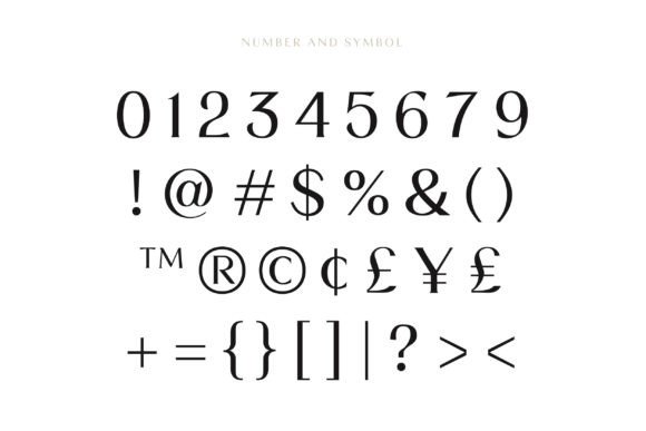 Grenda Font font preview - 4