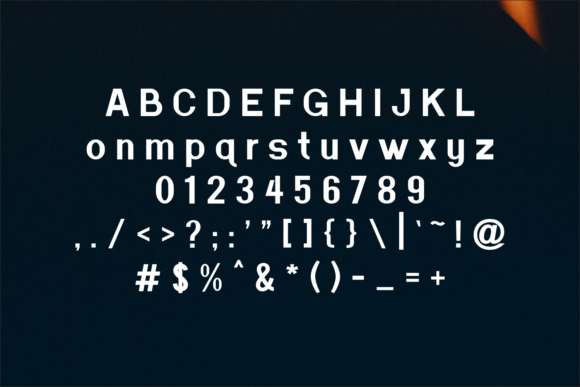 Grinjo Font PNG with transparent background - Preview 1