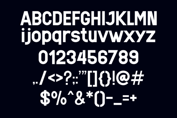 Herochi Font PNG with transparent background - Preview 2