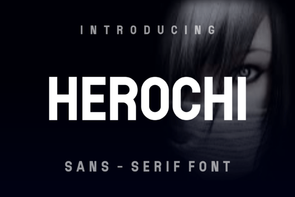 Herochi Font PNG with transparent background - Preview 3