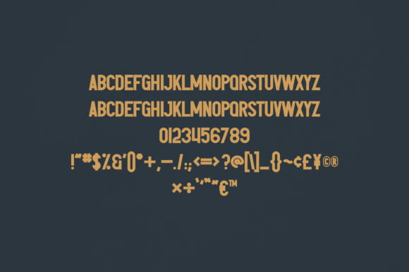 Jagger Font PNG with transparent background - Preview 1