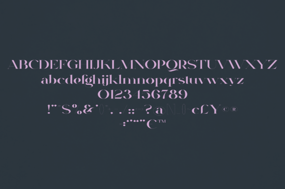 Kalon Font font preview - 1