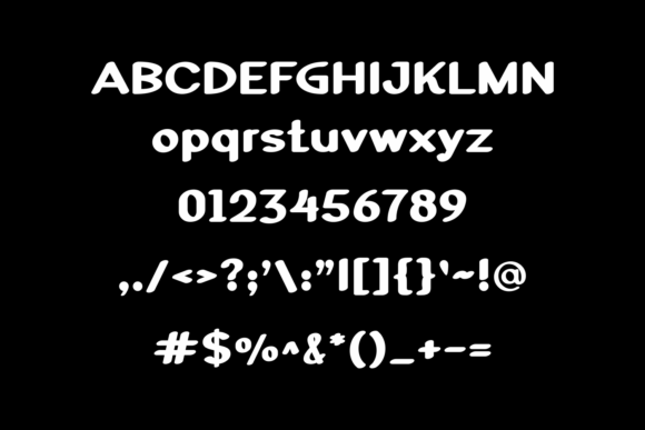 Kinosy Font PNG with transparent background - Preview 1