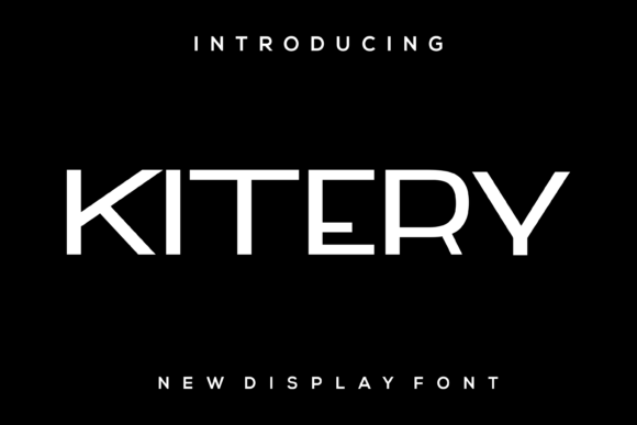 Kitery Font PNG with transparent background - Preview 1