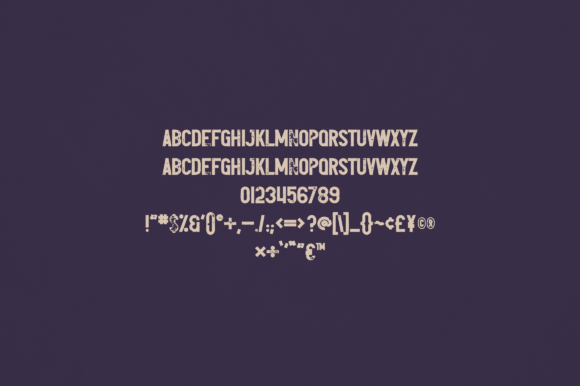 Knox Font PNG with transparent background - Preview 1