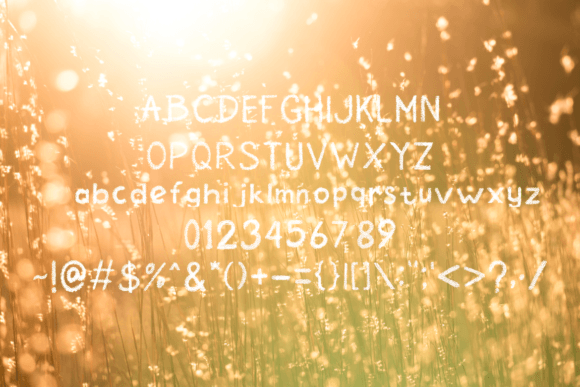 Kusam Font PNG with transparent background - Preview 4
