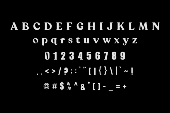 Makibau Font font preview - 3