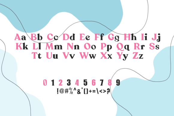 Makibau Font font preview - 4
