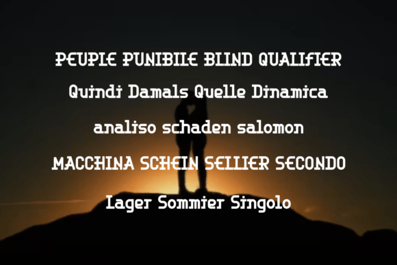 Manjad Font PNG with transparent background - Preview 2
