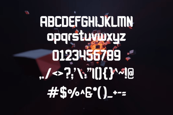 Mashar Font PNG with transparent background - Preview 1
