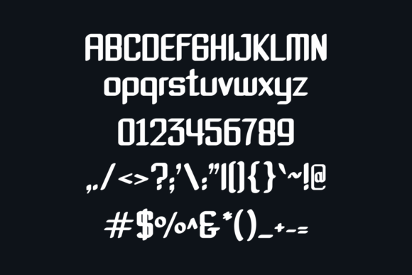Mocaris Font PNG with transparent background - Preview 1