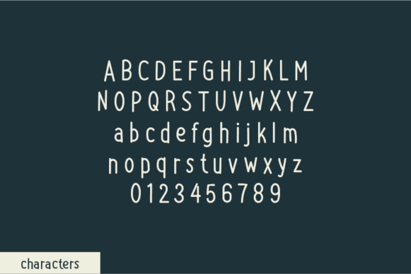 Monochromatic Font PNG with transparent background - Preview 1