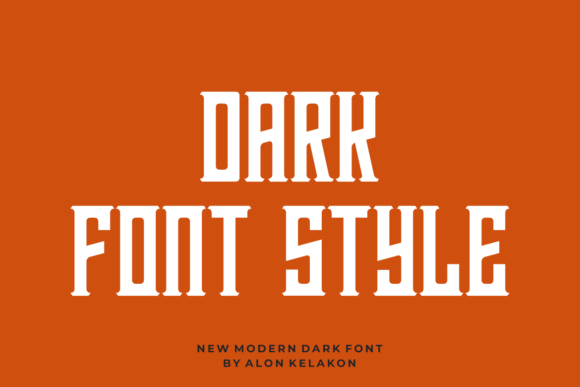 Monster Darknest Font PNG with transparent background - Preview 2
