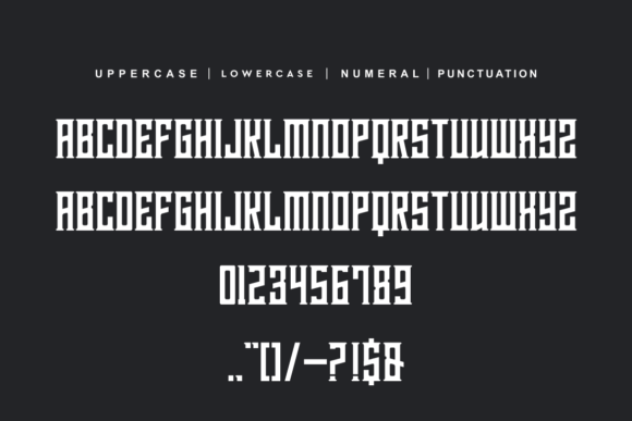 Monster Darknest Font PNG with transparent background - Preview 3