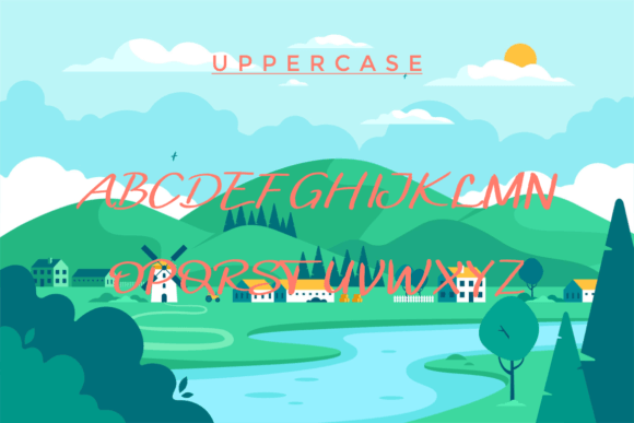 Negeriku Font PNG with transparent background - Preview 2