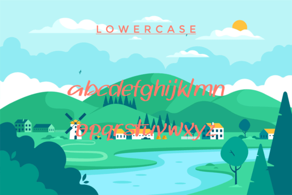 Negeriku Font PNG with transparent background - Preview 3