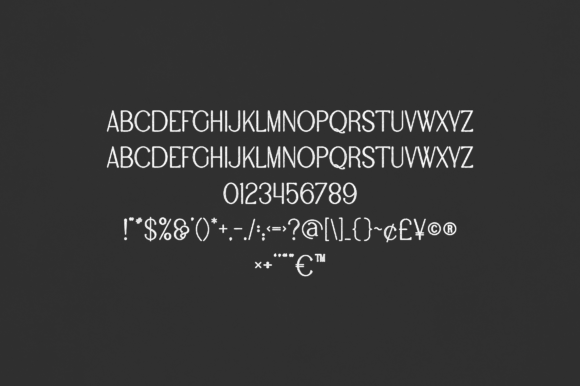 Nikita Font PNG with transparent background - Preview 1