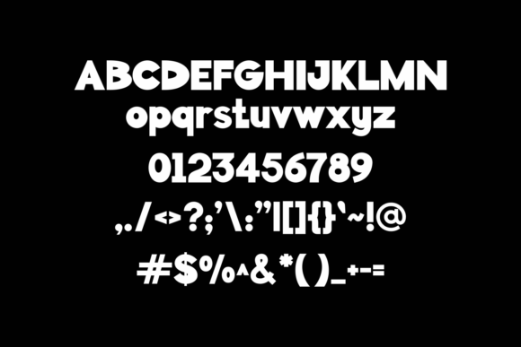 Obicod Font PNG with transparent background - Preview 1