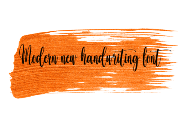 Posting Font PNG with transparent background - Preview 3