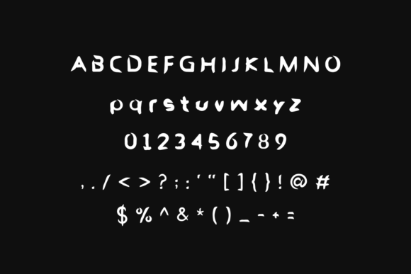 Rasmixs Font PNG with transparent background - Preview 2