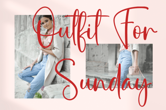 Ratih Font PNG with transparent background - Preview 4