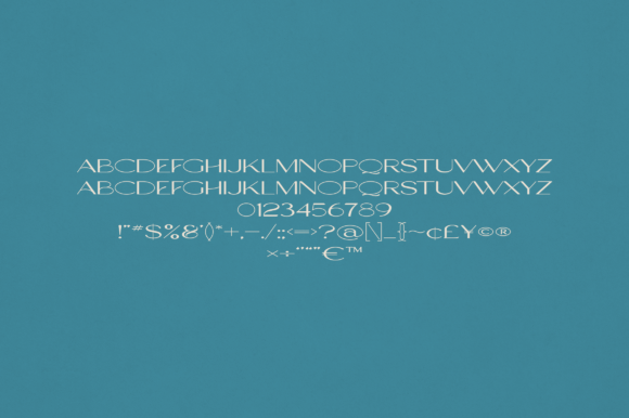Reuel Font PNG with transparent background - Preview 1