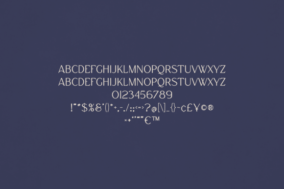 Rumer Font PNG with transparent background - Preview 1