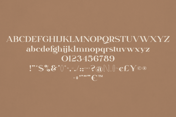 Saige Font font preview - 1