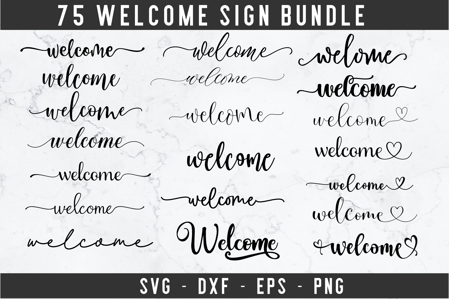 Welcome Svg Bundle, Welcome Sign Svg
