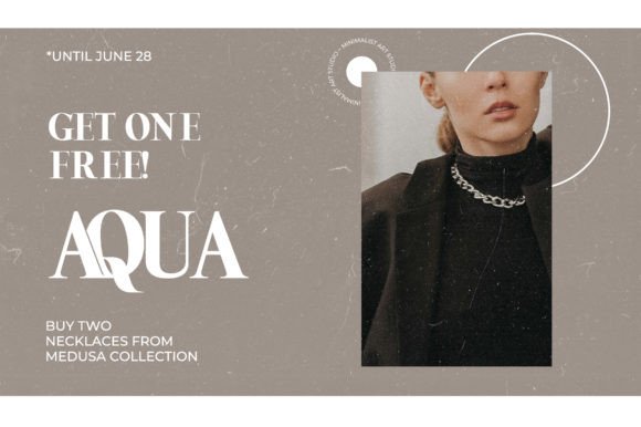 Aqua Font - Preview 3