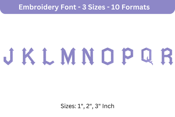 J R Linked Font Arrowhead Lake Font Uppercase J to R · Creative Fabrica