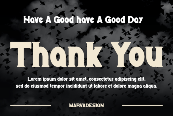 Baddan Font - Preview 3