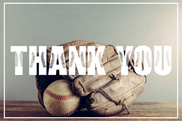 Baseball Font - Preview 3