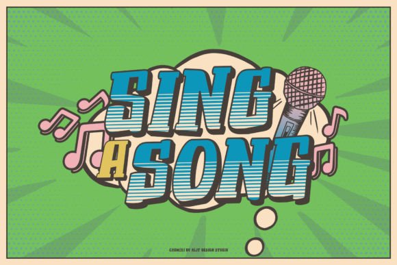 Chomoxi Font PNG with transparent background - Preview 5