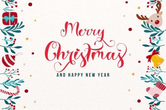 Christmas Celebration Font - Preview 1