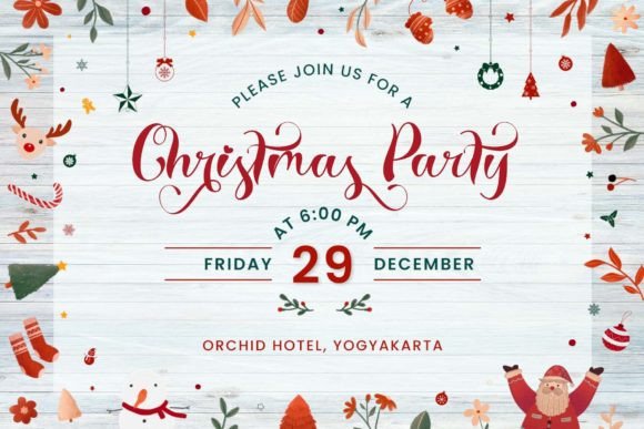 Christmas Celebration Font - Preview 3