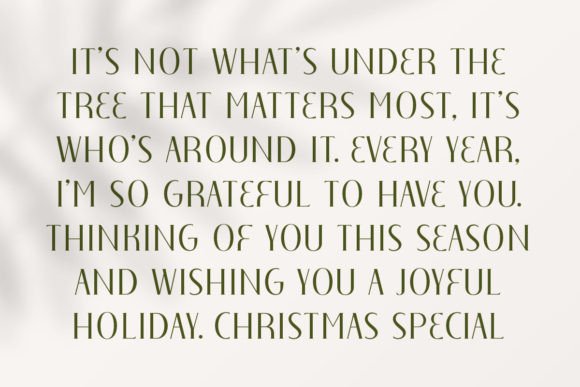 Christmas Font - Preview 4