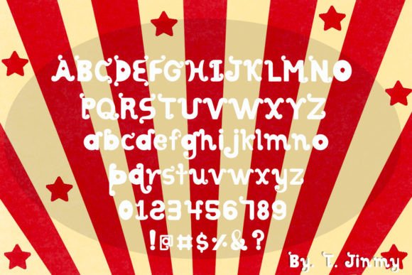 Circus Font - Preview 1
