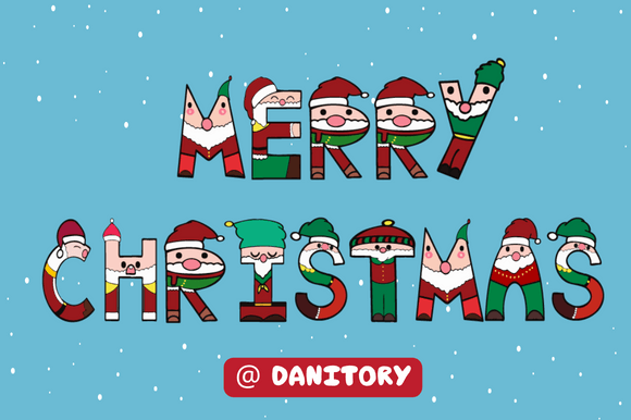 Cutie Santa Claus Font - Preview 2