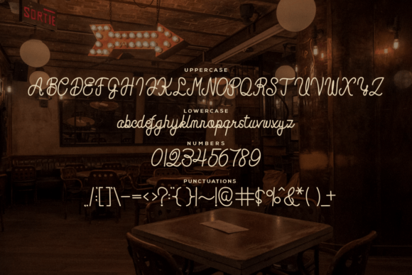 Dilanclad Font - Preview 2