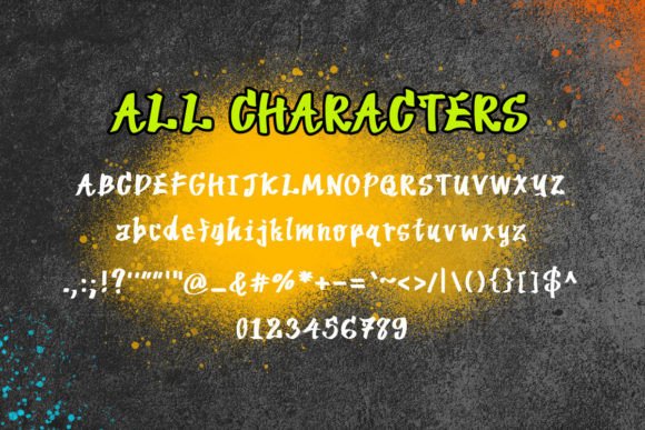 Gravity Bomb Font - Preview 4
