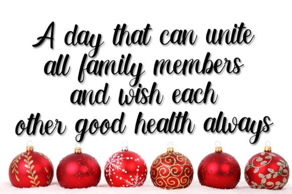 Handmade Christmas Font - Preview 5
