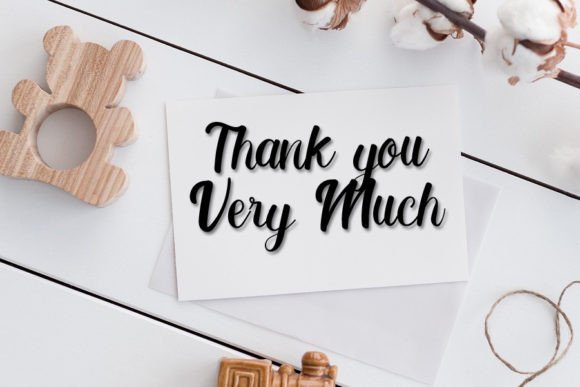 Handmade Christmas Font - Preview 6