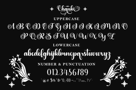 Hello Chanki Font font preview - 1