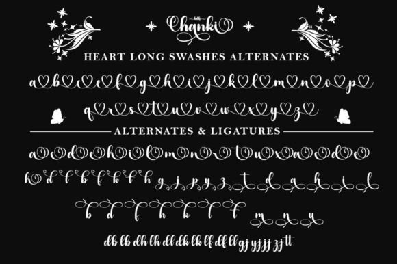 Hello Chanki Font font preview - 3
