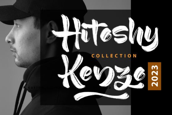 Hiroshy Font PNG with transparent background - Preview 1