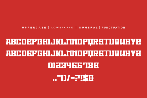 King Samurai Font - Preview 3