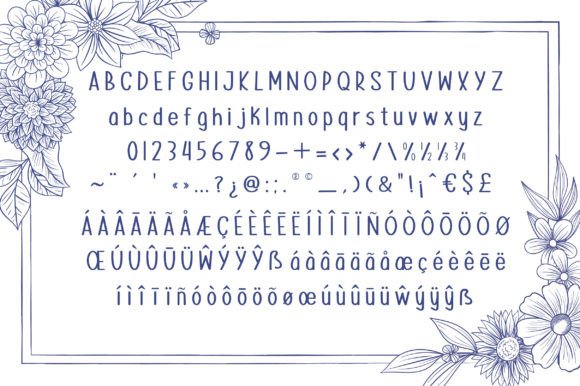 Makarouna Font PNG with transparent background - Preview 3