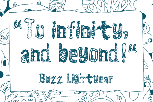 Mr. Doodle Font PNG with transparent background - Preview 1